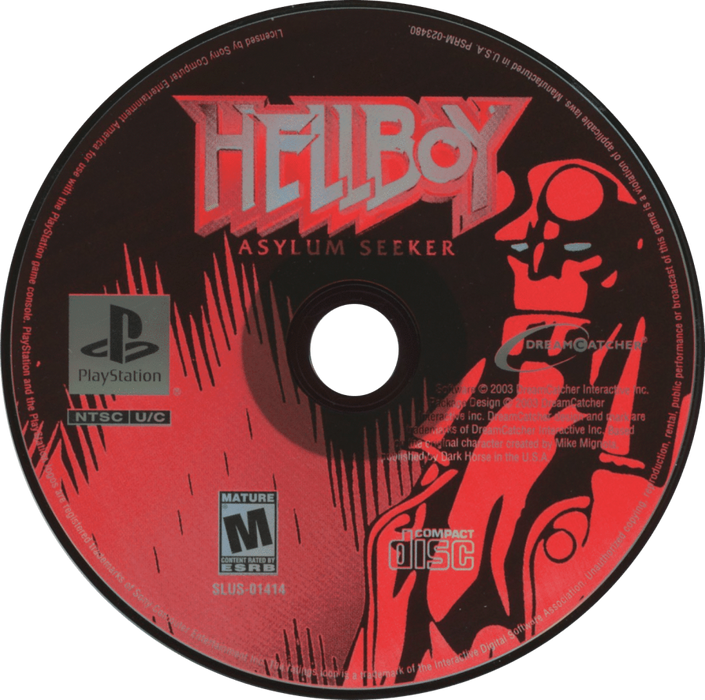 Hellboy Asylum Seeker – PlayStation 1 (PS1) - for just $0! 