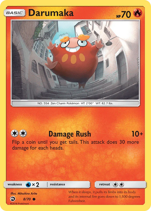 Darumaka (8/70) [Sun & Moon: Dragon Majesty] - for just $0.10! 