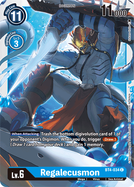 Regalecusmon [BT4-034] [Great Legend] - Just $0.09! Shop now at Retro Gaming of Denver