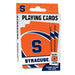 Syracuse Orange Playing Cards - 54 Card Deck - Premium Dice & Cards Sets - Just $6.99! Shop now at Retro Gaming of Denver