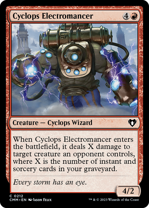 Cyclops Electromancer (CMM-212) - Commander Masters - for just $0.01! 