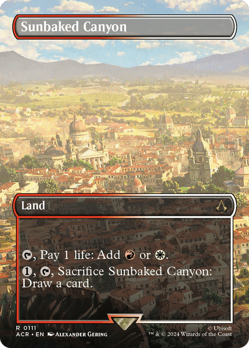 Sunbaked Canyon (ACR-111) - Assassin's Creed (Borderless) - for just $1.66! 