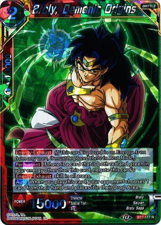Broly, Demonic Origins (BT7-117) [Assault of the Saiyans] - for just $0.30! 
