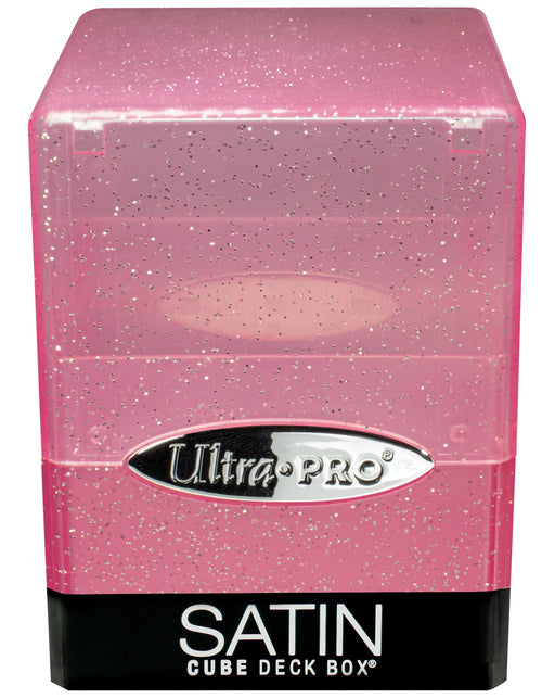 Ultra PRO: Satin Cube - Glitter Pink - for just $0! 