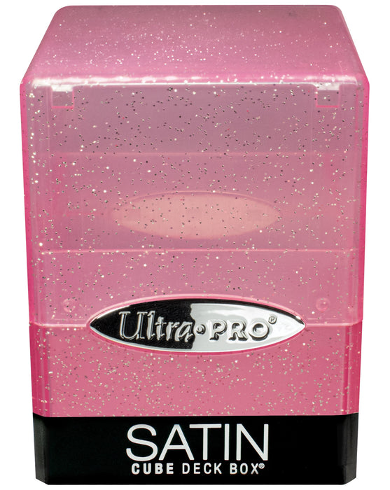 Ultra PRO: Satin Cube - Glitter Pink - for just $0! 