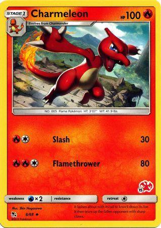 Charmeleon (8/68) (Charizard Stamp #15) [Battle Academy 2020] - for just $0.15! 