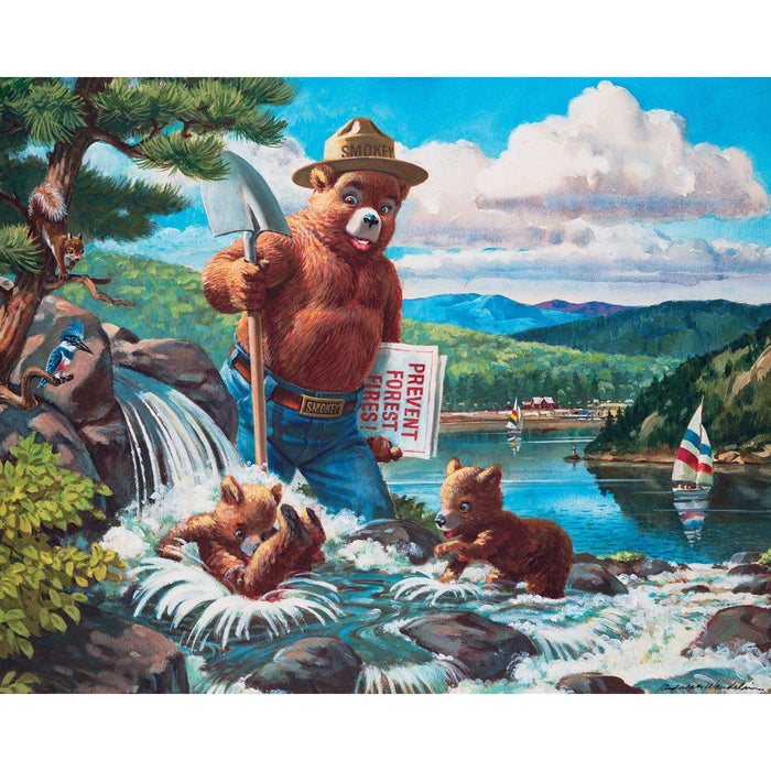 Smokey Bear 100 Piece Jigsaw Puzzles 4-Pack - for just $14.99! 