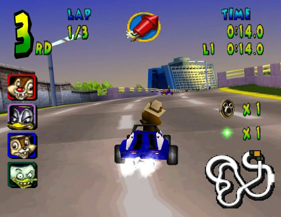 Walt Disney World Quest: Magical Racing Tour – PlayStation 1 (PS1) - for just $17.99! 
