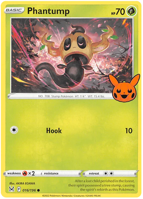 Phantump (016/196) [Trick or Trade 2023] - for just $0.10! 