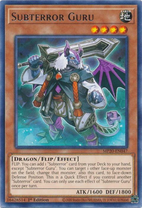 Subterror Guru [MP20-EN047] Rare - for just $0.10! 