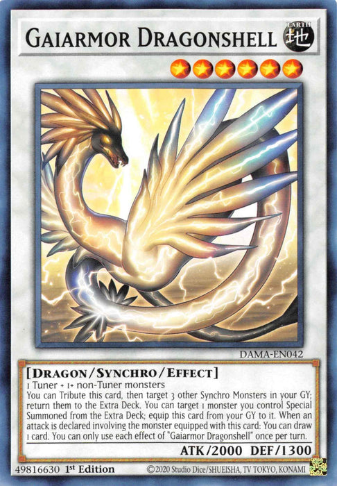 Gaiarmor Dragonshell [DAMA-EN042] Common - for just $0.10! 