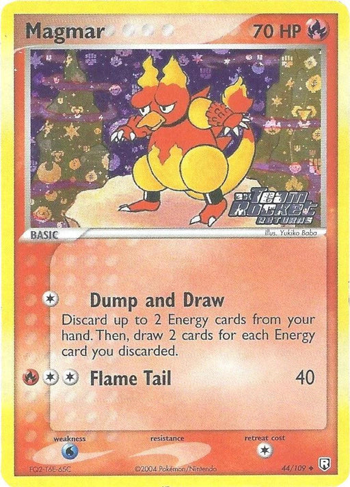Magmar (44/109) (Stamped) [EX: Team Rocket Returns] - for just $38! 