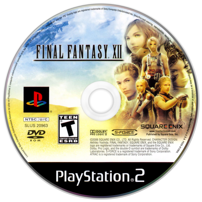 Final Fantasy XII – PlayStation 2 (PS2) - for just $9.99! 