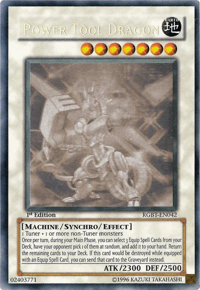 Power Tool Dragon [RGBT-EN042] Ghost Rare - for just $43.05! 