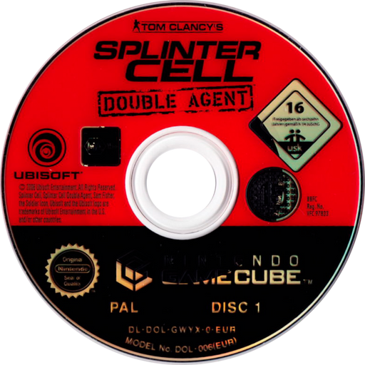 Tom Clancy's Splinter Cell: Double Agent – GameCube (GC) - for just $16.99! 
