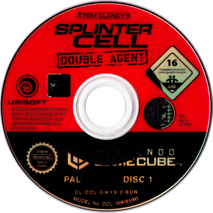 Tom Clancy's Splinter Cell: Double Agent – GameCube (GC) - for just $16.99! 
