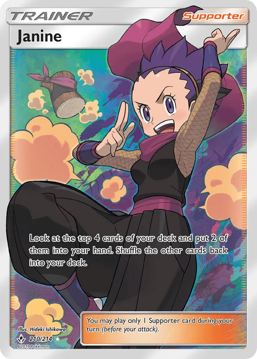 Janine (210/214) [Sun & Moon: Unbroken Bonds] - for just $8.55! 