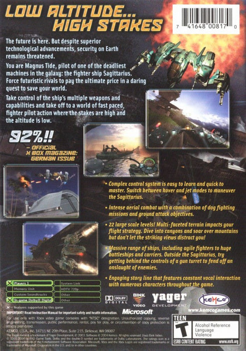 Yager – Xbox (XBOX) - for just $0! 