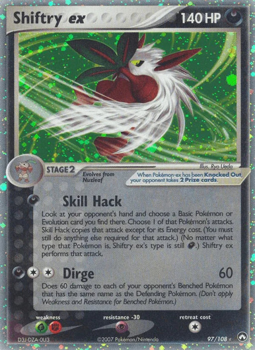 Shiftry ex (97/108) [EX: Power Keepers] - for just $24.95! 