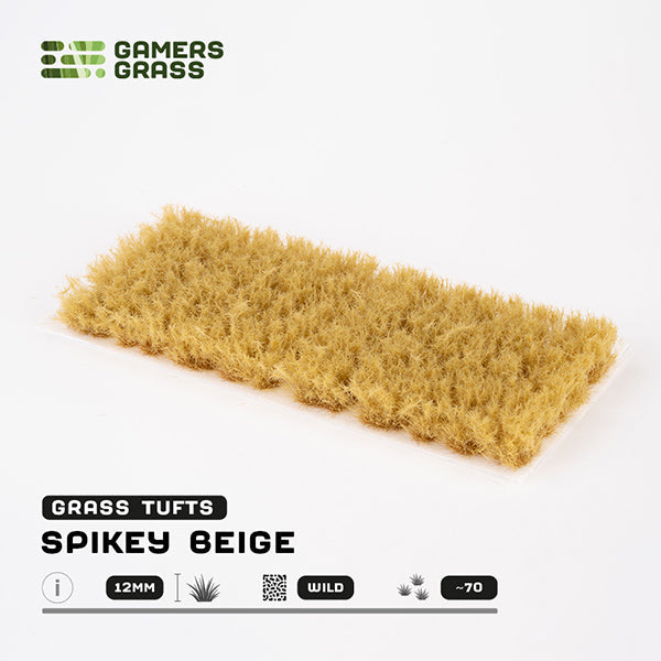Gamers Grass Tufts: Spikey Beige 12mm- Wild - for just $8.45! 