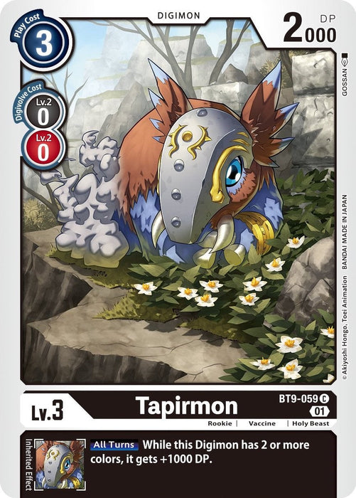 Tapirmon [BT9-059] [X Record] - Just $0.09! Shop now at Retro Gaming of Denver