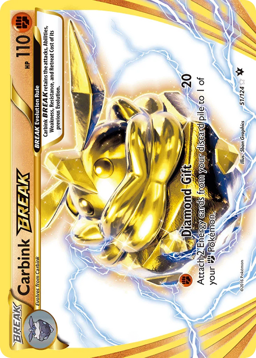 Carbink BREAK (51/124) [XY: Fates Collide] - for just $1.30! 