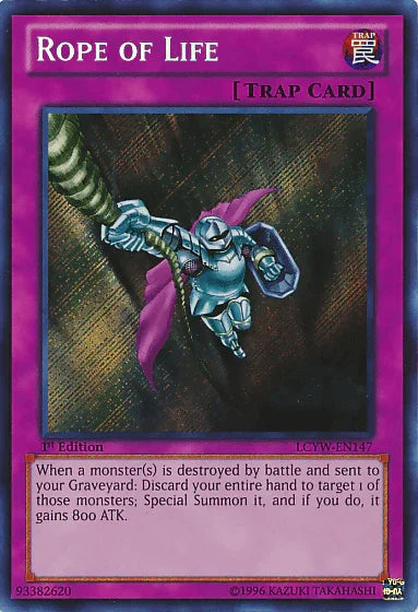 Rope of Life [LCYW-EN147] Secret Rare - for just $0.45! 