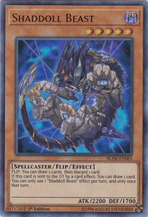 Shaddoll Beast [BLHR-EN083] Ultra Rare - for just $0.55! 
