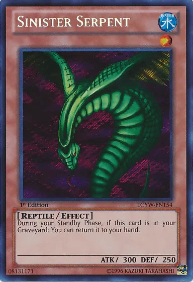 Sinister Serpent [LCYW-EN154] Secret Rare - for just $4.60! 