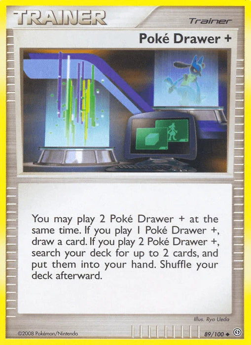 Poke Drawer + (89/100) [Diamond & Pearl: Stormfront] - for just $0.70! 