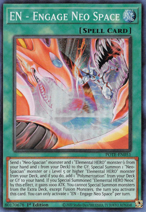 EN - Engage Neo Space [POTE-EN051] Super Rare - for just $0.50! 