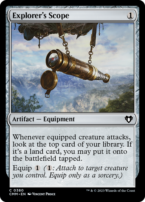Explorer's Scope (CMM-380) - Commander Masters - for just $0.07! 