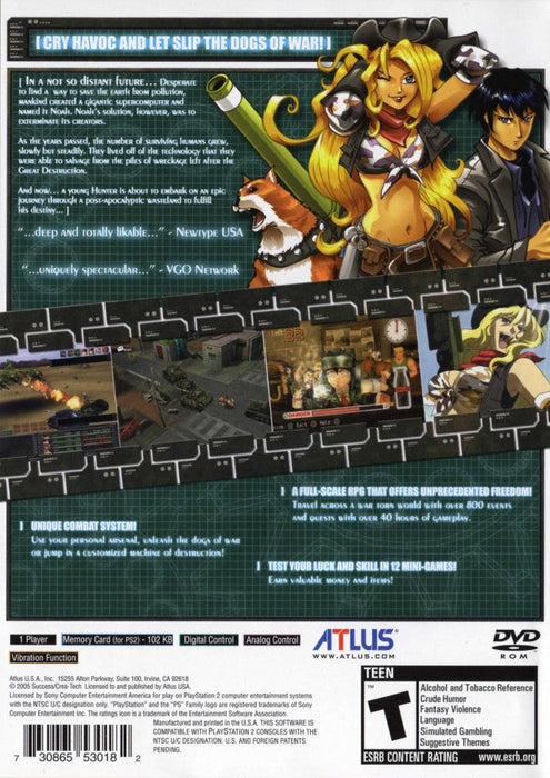 Metal Saga – PlayStation 2 (PS2) - for just $36.99! 