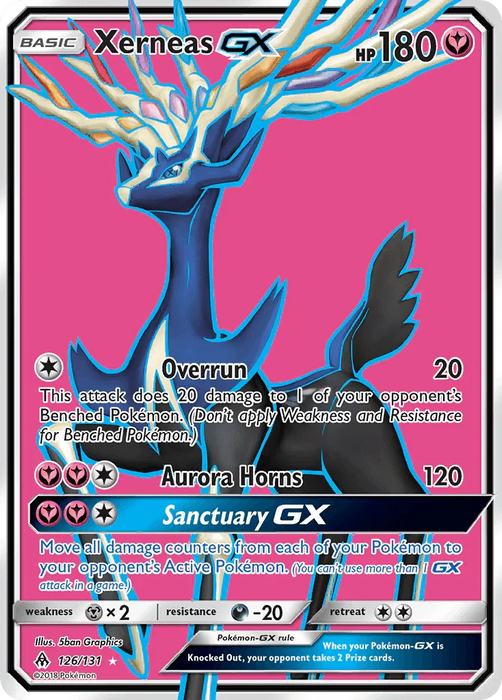 Xerneas GX (126/131) [Sun & Moon: Forbidden Light] - for just $9.50! 
