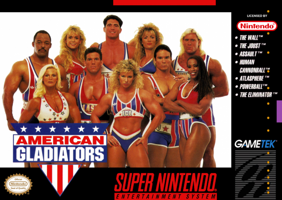 American Gladiators – Super Nintendo Entertainment System (SNES) - for just $9.99! 