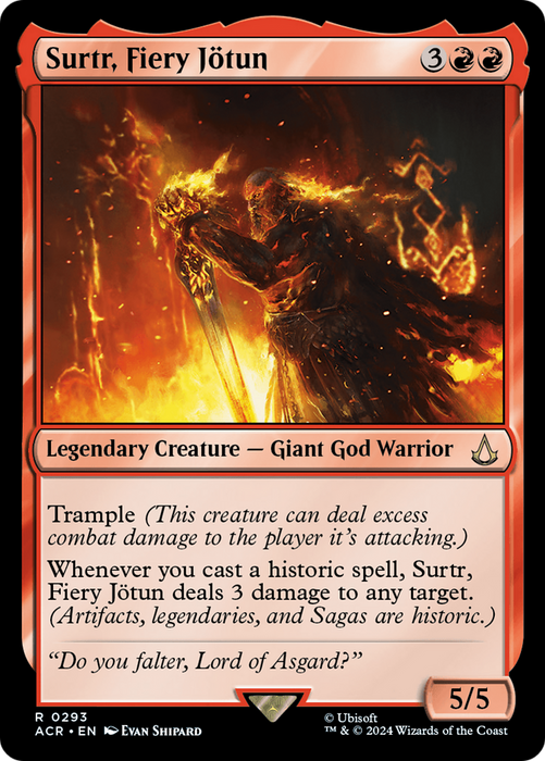 Surtr, Fiery Jötun (ACR-293) - Assassin's Creed - for just $3.50! 
