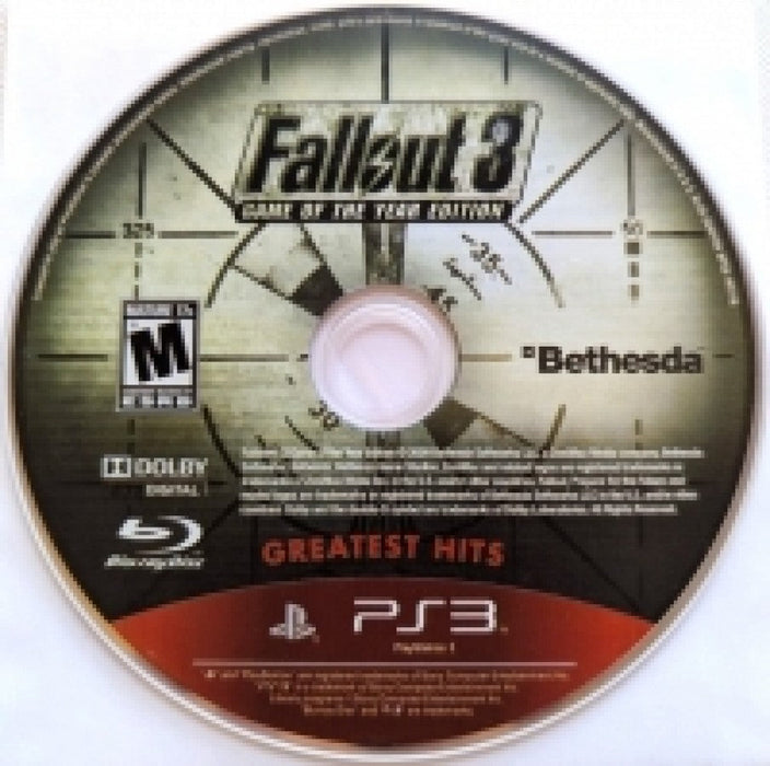 Fallout 3 [Game of the Year][Greatest Hits] – PlayStation 3 (PS3) - for just $8.99! 