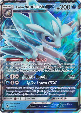 Alolan Sandslash GX (SM236) (Jumbo Card) [Sun & Moon: Black Star Promos] - for just $7.95! 