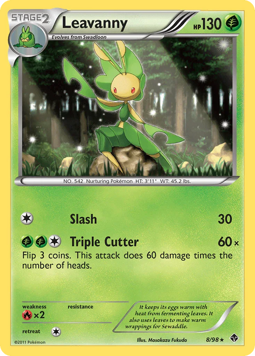 Leavanny (8/98) [Black & White: Emerging Powers] - for just $0.45! 