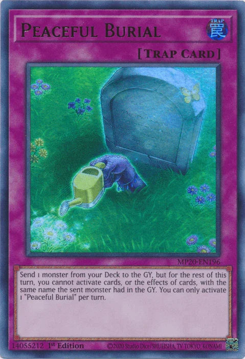 Peaceful Burial [MP20-EN196] Ultra Rare - for just $0.10! 