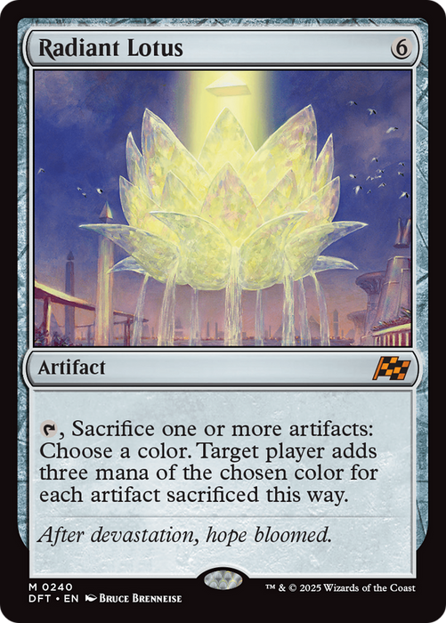 Radiant Lotus (DFT-240) - Aetherdrift - for just $0.51! 