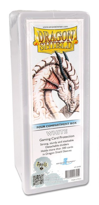 Dragon Shield: Four-Compartment Deck Box - White - Just $0! Shop now at Retro Gaming of Denver