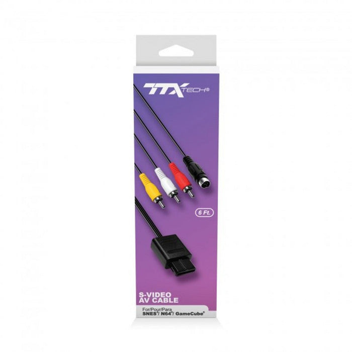 TTX Tech AV Cable – N64,SNES,GC - for just $9.99! 