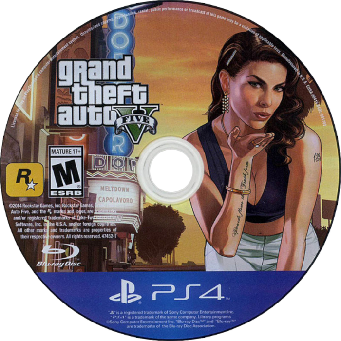 Grand Theft Auto V [Premium Edition] – PlayStation 4 (PS4) - for just $12.99! 
