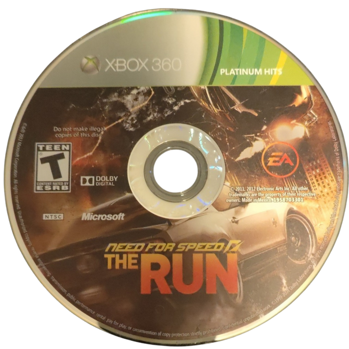 Need For Speed: The Run [Platinum Hits] – Xbox 360 (X360) - for just $9.99! 