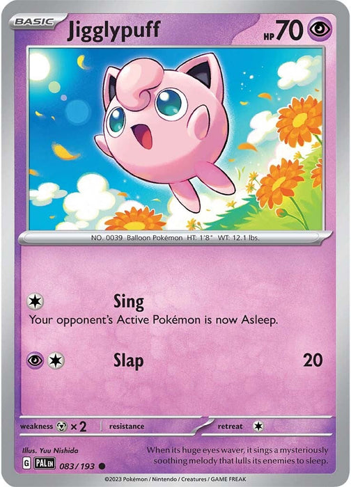 Jigglypuff (083/193) [Scarlet & Violet: Paldea Evolved] - Just $0.05! Shop now at Retro Gaming of Denver