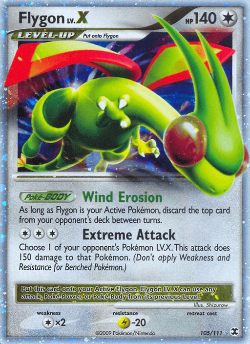 Flygon LV.X (105/111) [Platinum: Rising Rivals] - for just $48.15! 