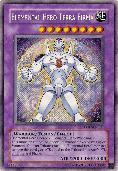 Elemental Hero Terra Firma [PP02-EN009] Secret Rare - for just $2.40! 