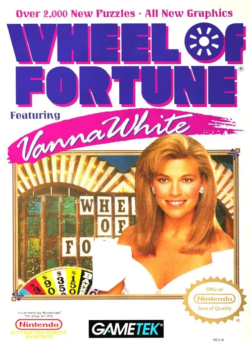 Wheel of Fortune: Featuring Vanna White – Nintendo Entertainment System (NES) - for just $7.99! 