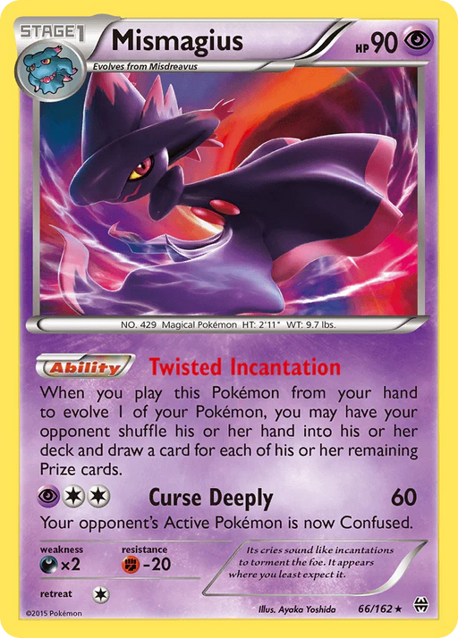 Mismagius (66/162) [XY: BREAKthrough] - for just $0.35! 